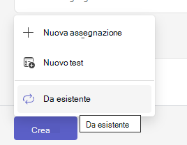 Creare un'attività