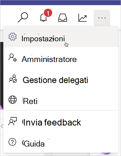 Accedere alle impostazioni della campagna dall'angolo in alto a destra della pagina della campagna.