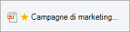 File che mostra la stella che lo contrassegna come bloccato