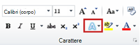 Effetti testo