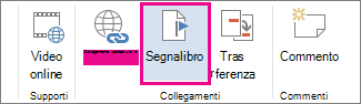 Inserisci - Segnalibro