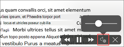 Aumentare o diminuire la velocità di lettura