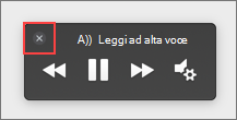 Seleziona Interrompi