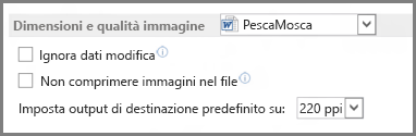 Word 2013 image size and quality options