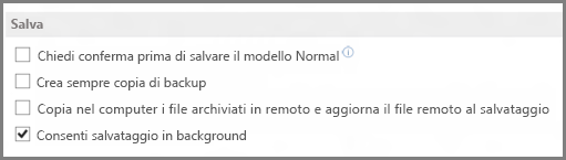 Word 2013 save options
