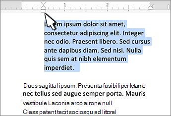 Indicatore rientro sinistro