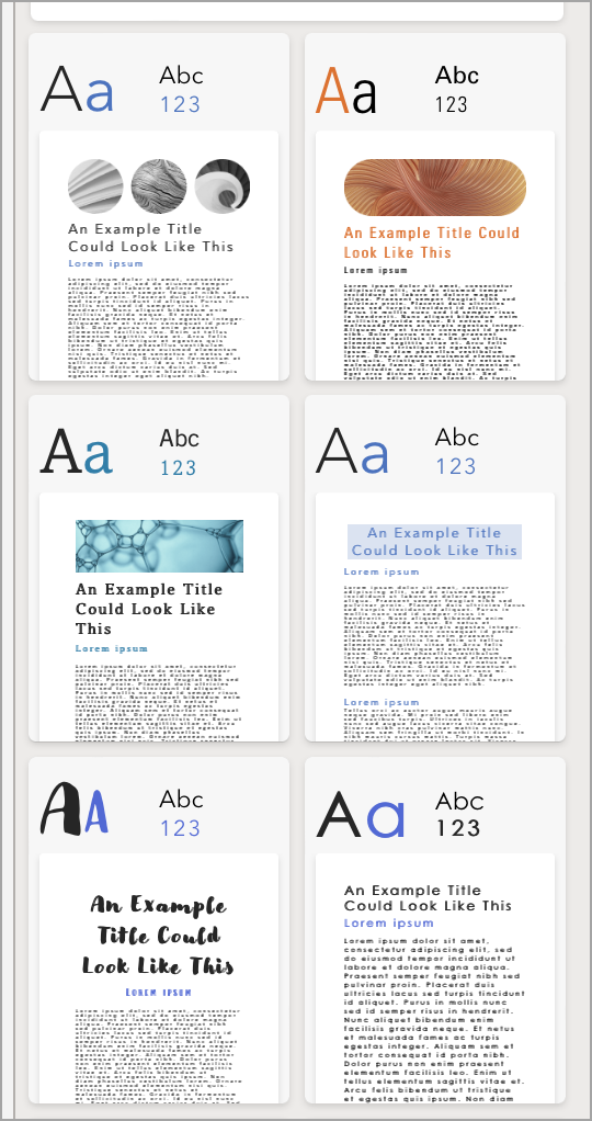 Immagine del passaggio 7 della progettazione di Word
