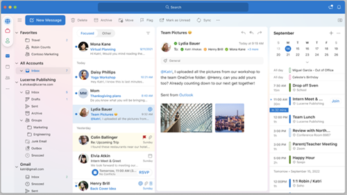 Outlook for Mac プロファイルの例