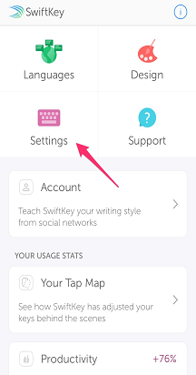 SwiftKey-設定 1