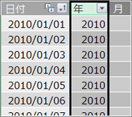 Year 列