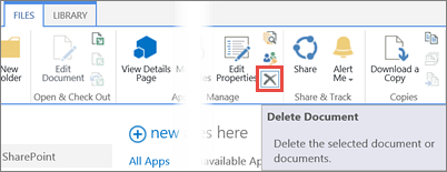 アプリ カタログの SharePoint 用アプリ ライブラリからのアプリの削除
