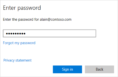 パスワード入力画面