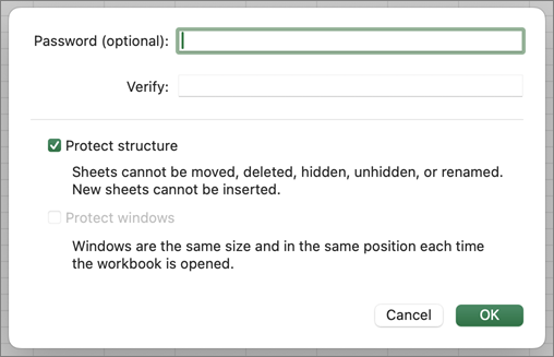 構造体と Windows MacOS を保護する