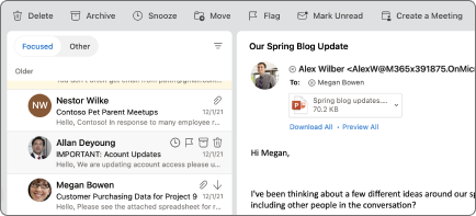 スクリーンショットは、snooze オプションを示しています。