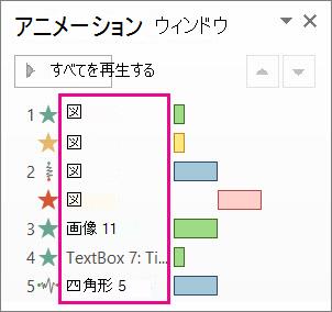 区別しにくいオブジェクト名
