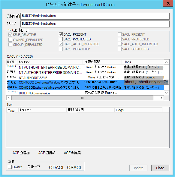 セキュリティ記述子