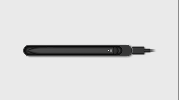 Surface スリム ペンを置いた USB-C 充電ベース