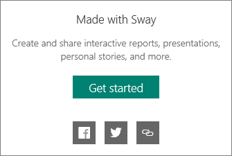 Made by Sway branding