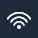 タスク バーに表示 Wi-Fi アイコンに接続されている