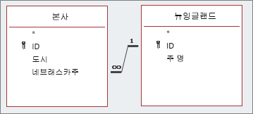 조회 필드 스키마