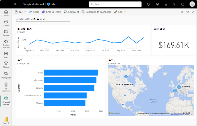 Power Bi 서비스
