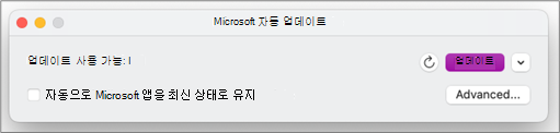 Microsoft 자동 업데이트