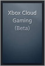 Steam 라이브러리에 있는 Xbox Cloud Gaming (Beta) 빈 캡슐입니다.