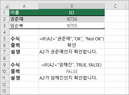 IF 예제