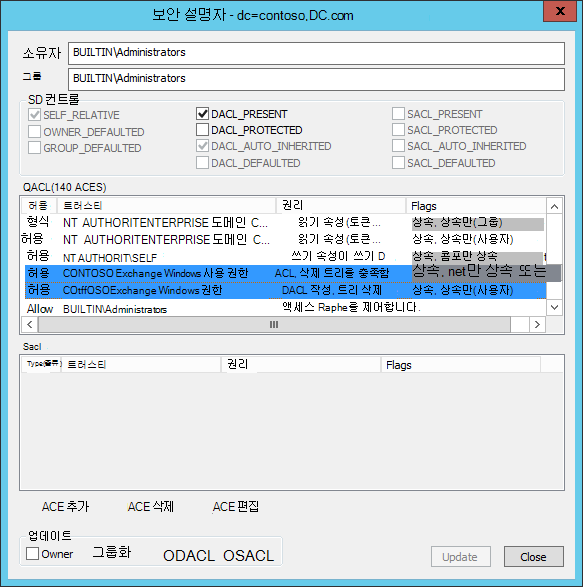 보안 설명자