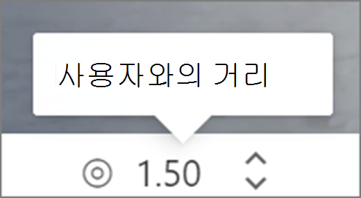 사용자 UI와의 거리