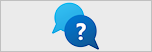 도움말 앱 가져오기 아이콘을 보여 주는 아이콘입니다.