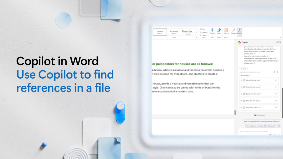 동영상: Copilot을 사용하여 Word 파일에서 참조 찾기