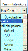 „ActiveX“ pasirinktinio įvedimo lauko valdiklio pavyzdys