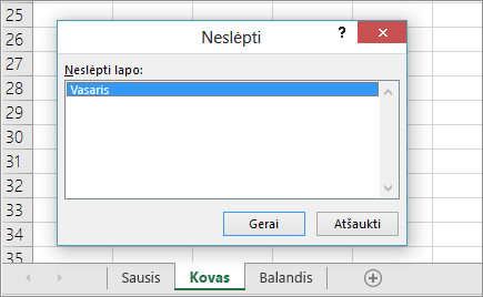 Neslėpti lapo
