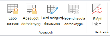 Lapo apsauga peržiūrima