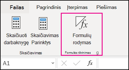 Formulių rodymas žiniatinklyje