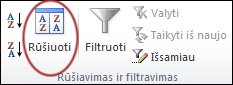 Rūšiavimo komanda 