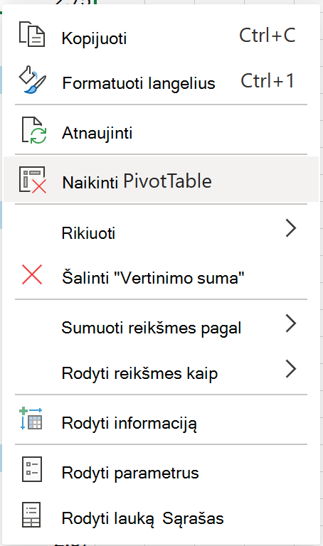 Panaikinkite 