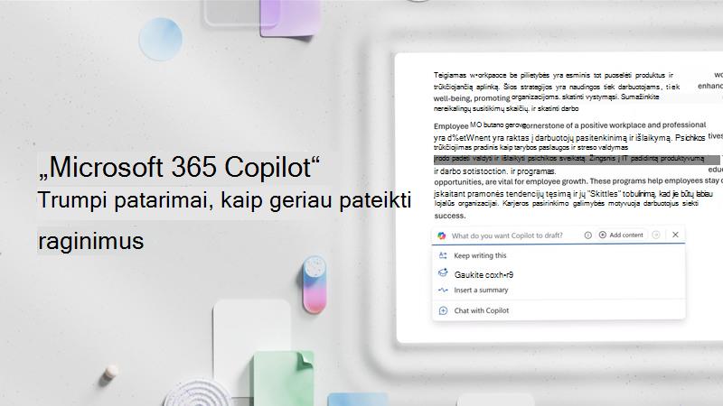 Vaizdo įrašas: kaip kalbėtis naudojant „Microsoft Copilot“