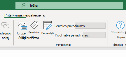 Rodoma pritaikymo neįgaliesiems juostelė