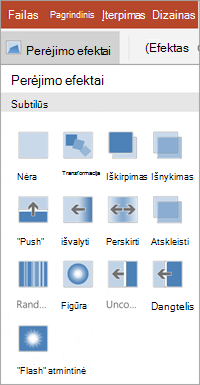 Perėjimo efektai