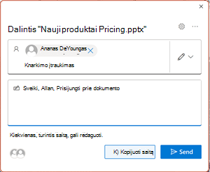 Ekrano kopija, kurioje rodomas 