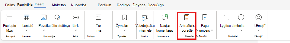 Enter H&F iš juostelės