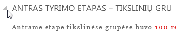 Sutraukiama antraštė