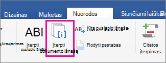 On the References tab, the Endnote button is highlighted