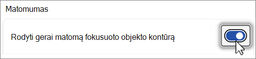 Show visibility outline button screenshot.
