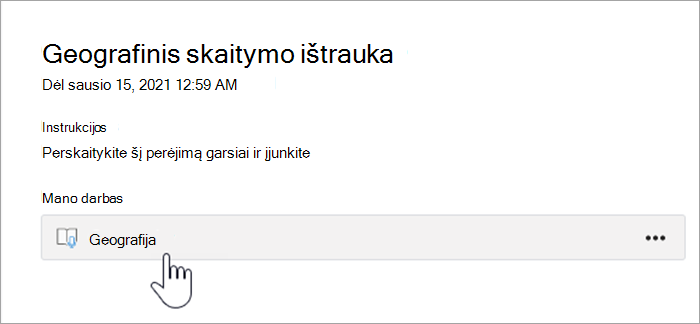 Studentų patirties ekrano kopija. tekstas skaito geografijos skaitymo ištrauką, terminas 2021 m. sausio 15 d. 12:59 val., instrukcijos: prašome perskaityti šią ištrauką garsiai ir pateikti mano darbą, mygtuką, kuris skaito Geografija.