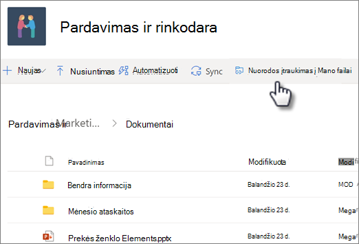Nuorodos į 