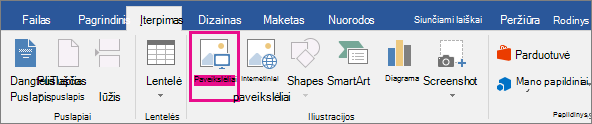 Office2016-InsertTab-PicturesButtonPabrėžta