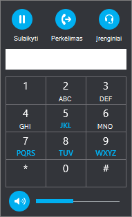 „Skype“ verslui peradresavimo numerio rinkiklis